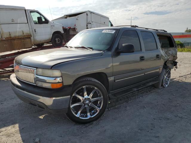 3GNEC16T71G207008 - 2001 CHEVROLET SUBURBAN C1500 GRAY photo 1