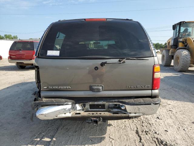 3GNEC16T71G207008 - 2001 CHEVROLET SUBURBAN C1500 GRAY photo 6