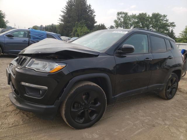 3C4NJDBB7JT402224 - 2018 JEEP COMPASS LATITUDE BLACK photo 1