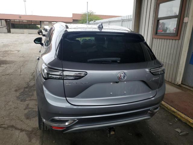 LRBFZSR40MD136112 - 2021 BUICK ENVISION AVENIR GRAY photo 6