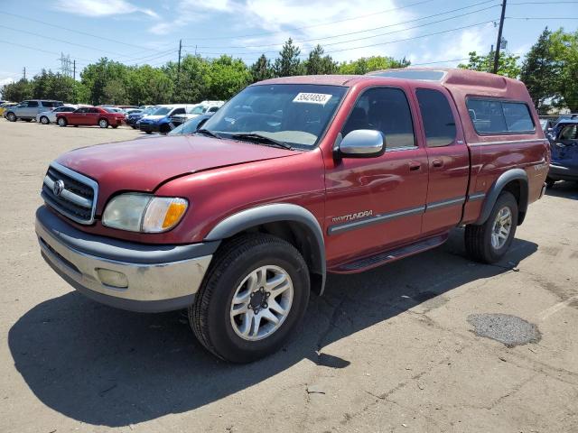 5TBBT441X2S245293 - 2002 TOYOTA TUNDRA ACCESS CAB MAROON photo 1