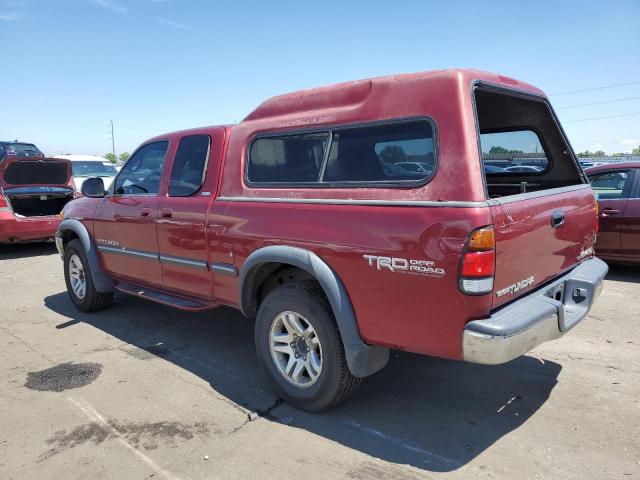 5TBBT441X2S245293 - 2002 TOYOTA TUNDRA ACCESS CAB MAROON photo 2