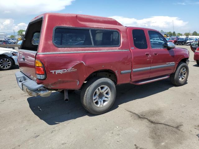 5TBBT441X2S245293 - 2002 TOYOTA TUNDRA ACCESS CAB MAROON photo 3