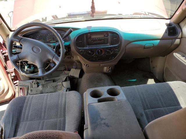 5TBBT441X2S245293 - 2002 TOYOTA TUNDRA ACCESS CAB MAROON photo 8