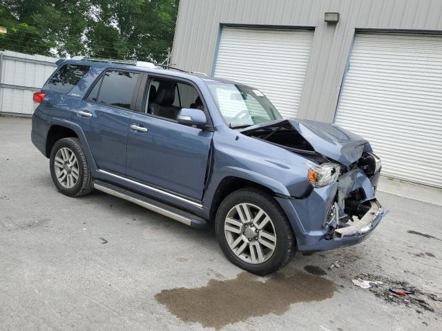 JTEBU5JR3B5071573 - 2011 TOYOTA 4RUNNER SR5 BLUE photo 4