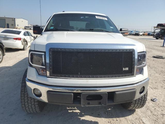 1FTEW1C89AKE54247 - 2010 FORD F150 SUPERCREW WHITE photo 5