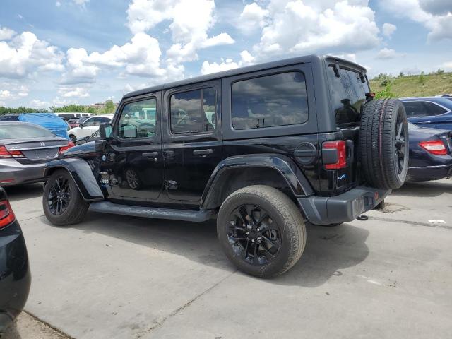 1C4JJXP65MW699018 - 2021 JEEP WRANGLER U SAHARA 4XE BLACK photo 2