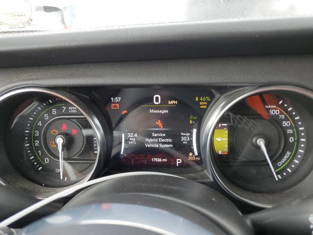 1C4JJXP65MW699018 - 2021 JEEP WRANGLER U SAHARA 4XE BLACK photo 9