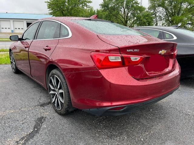 1G1ZD5ST0JF281434 - 2018 CHEVROLET MALIBU LT BURGUNDY photo 3