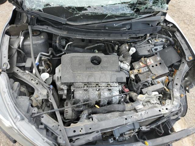 3N1AB7APXKY240963 - 2019 NISSAN SENTRA S SILVER photo 11