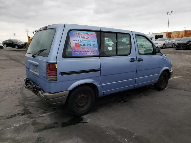 1FMCA11U0VZA89939 - 1997 FORD AEROSTAR BLUE photo 3