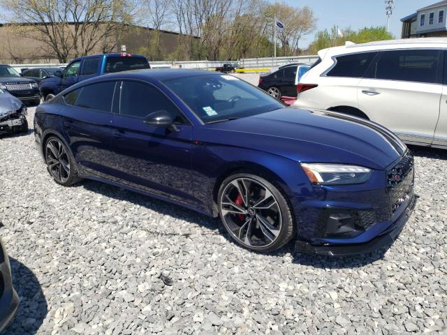 WAUB4CF53PA032282 - 2023 AUDI S5 PRESTIGE BLUE photo 4