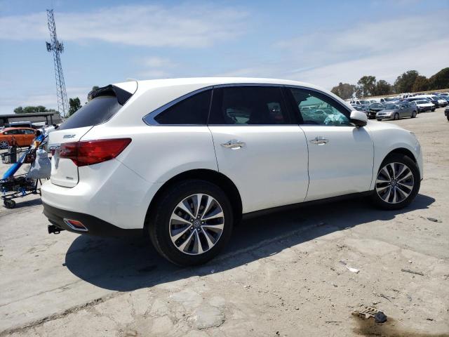 5FRYD4H65GB049342 - 2016 ACURA MDX TECHNOLOGY WHITE photo 3