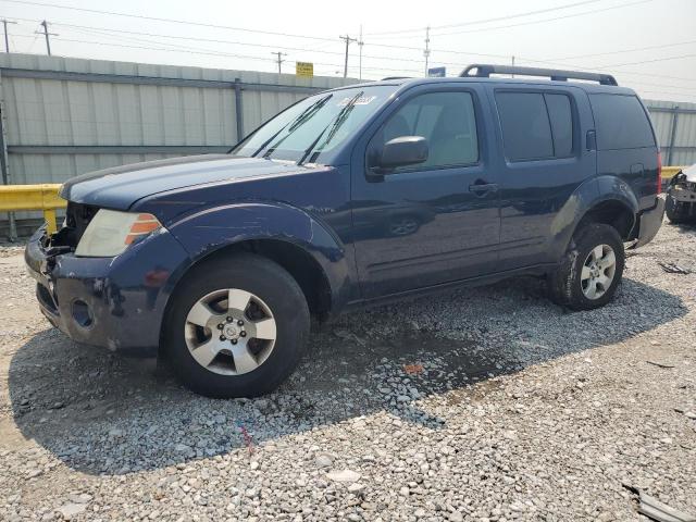 5N1AR18U18C634544 - 2008 NISSAN PATHFINDER S BLUE photo 1