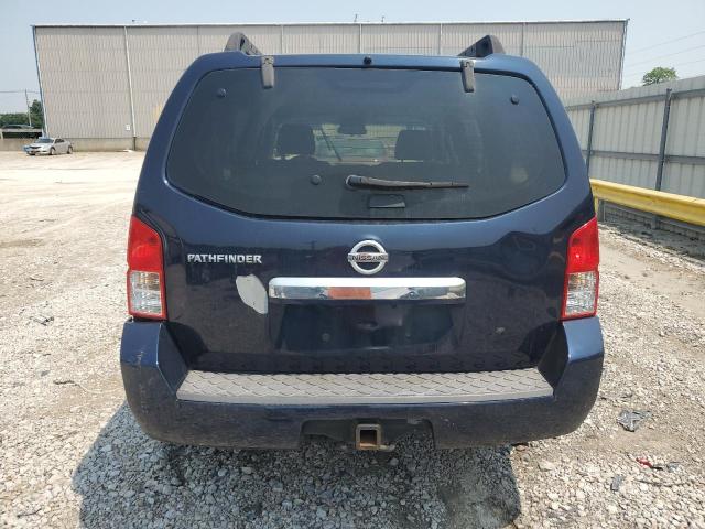 5N1AR18U18C634544 - 2008 NISSAN PATHFINDER S BLUE photo 6