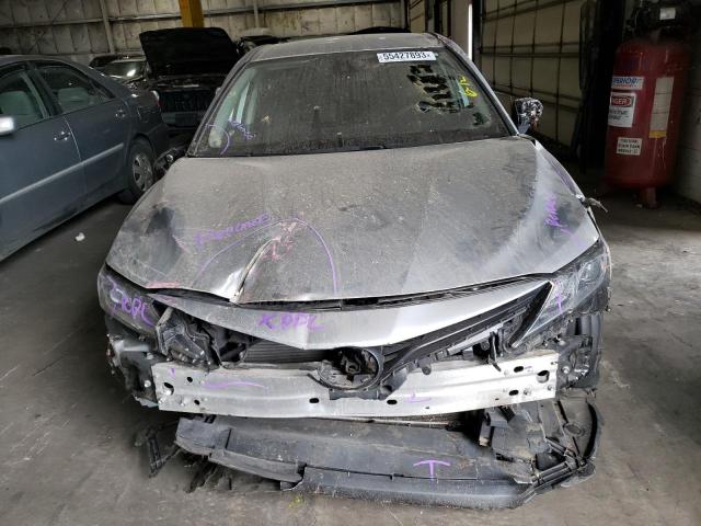 4T1C11AK9MU547360 - 2021 TOYOTA CAMRY LE GRAY photo 5