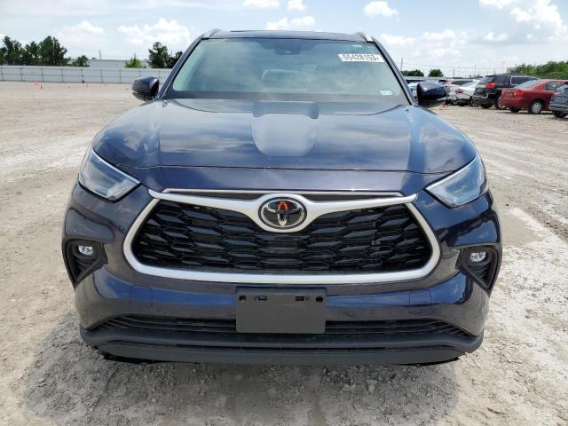 5TDGZRAHXNS111768 - 2022 TOYOTA HIGHLANDER XLE Mavi foto 5
