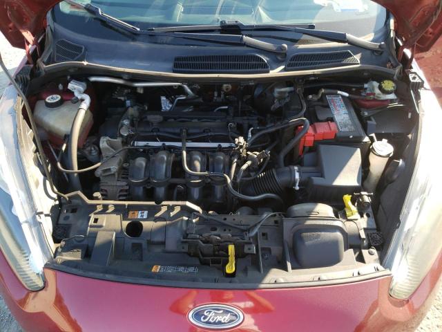 3FADP4BJ2EM233463 - 2014 FORD FIESTA SE RED photo 7