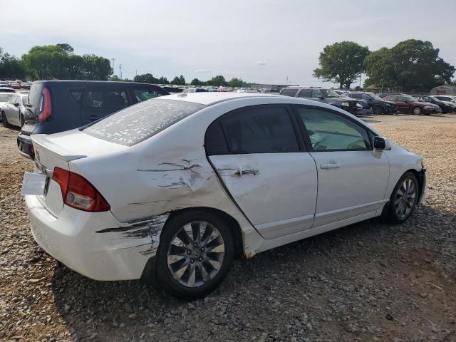 2HGFA16879H317245 - 2009 HONDA CIVIC EX WHITE photo 3
