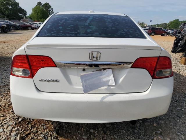 2HGFA16879H317245 - 2009 HONDA CIVIC EX WHITE photo 6