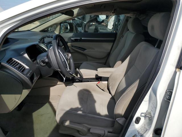 2HGFA16879H317245 - 2009 HONDA CIVIC EX WHITE photo 7