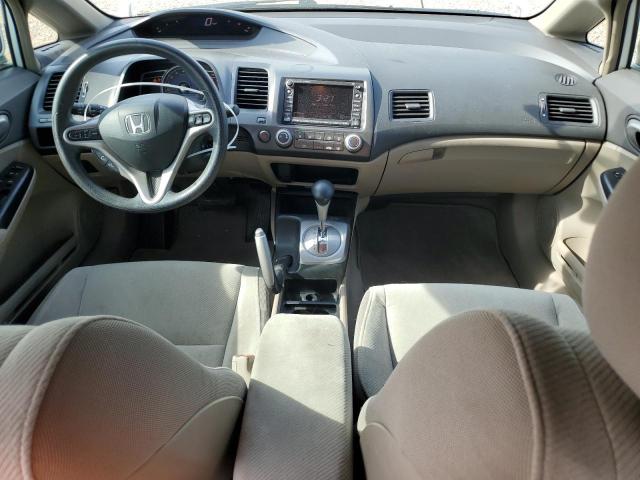 2HGFA16879H317245 - 2009 HONDA CIVIC EX WHITE photo 8
