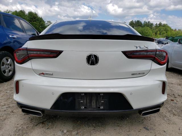 19UUB6F52MA008104 - 2021 ACURA TLX TECH A WHITE photo 6