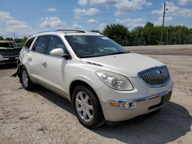 5GALVCED1AJ193445 - 2010 BUICK ENCLAVE CXL WHITE photo 1