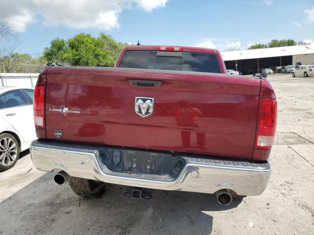 1C6RR6LT4KS529388 - 2019 RAM 1500 CLASS SLT 勃艮第红 照片 6