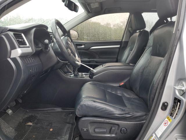 5TDJKRFH9FS224101 - 2015 TOYOTA HIGHLANDER XLE SILVER photo 7