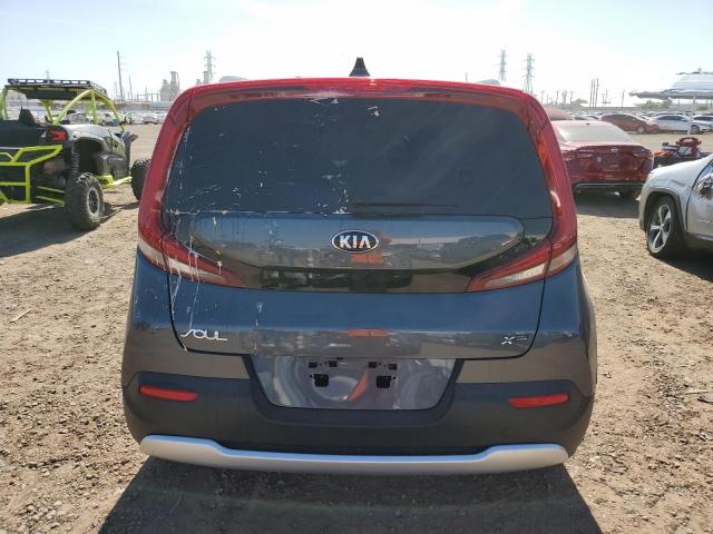 KNDJ23AU2L7036835 - 2020 KIA SOUL LX CHARCOAL photo 6