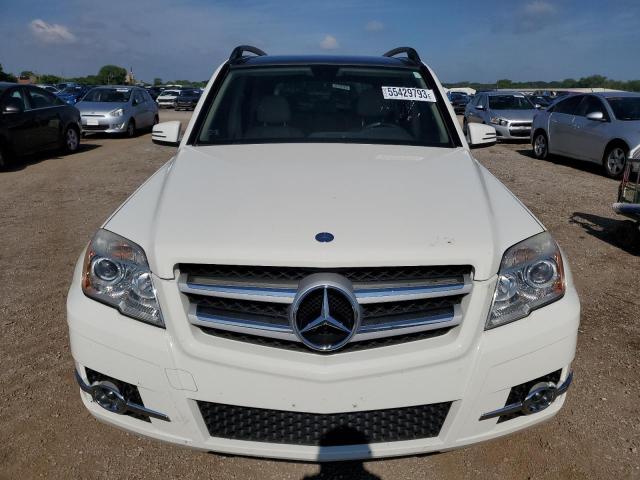 WDCGG8HB1AF352978 - 2010 MERCEDES-BENZ GLK 350 4MATIC WHITE photo 5