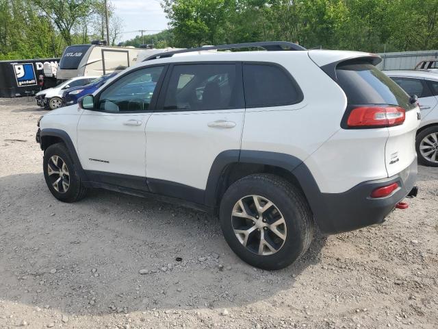 1C4PJMBS3HW618441 - 2017 JEEP CHEROKEE TRAILHAWK WHITE photo 2