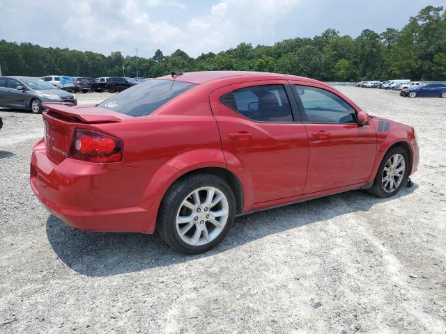 1C3CDZBG9EN219909 - 2014 DODGE AVENGER R/T RED photo 3