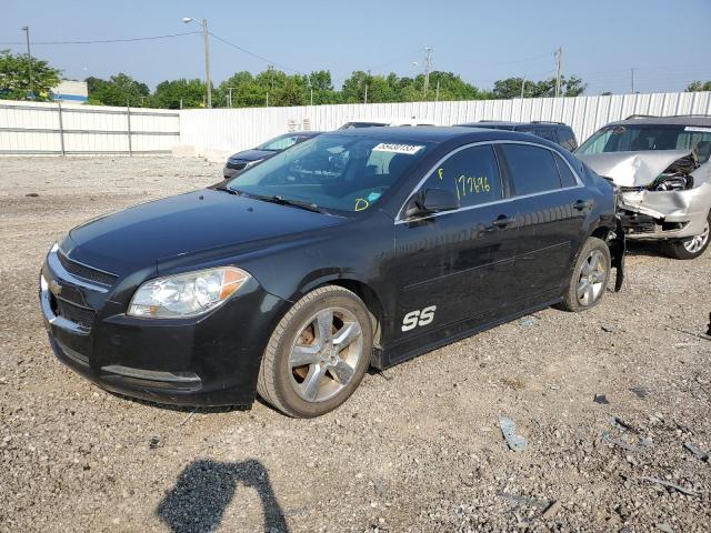 1G1ZC5E18BF376211 - 2011 CHEVROLET MALIBU 1LT BLACK photo 1
