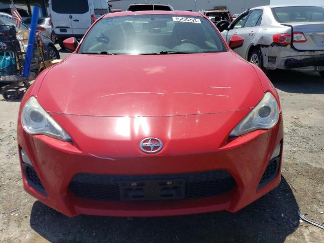 JF1ZNAA11D2713964 - 2013 TOYOTA SCION FR-S 红色 照片 5
