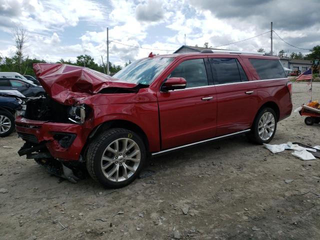 1FMJK2AT9KEA16850 - 2019 FORD EXPEDITION MAX LIMITED RED photo 1