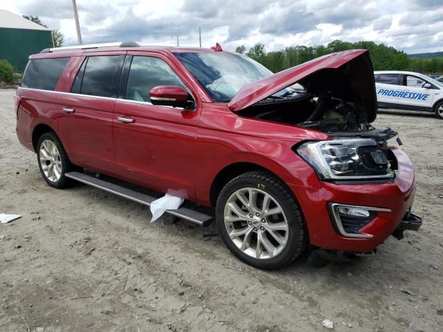 1FMJK2AT9KEA16850 - 2019 FORD EXPEDITION MAX LIMITED RED photo 4