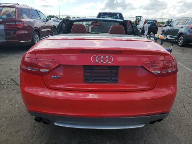 WAUVGAFH9AN016641 - 2010 AUDI S5 PRESTIGE RED photo 6