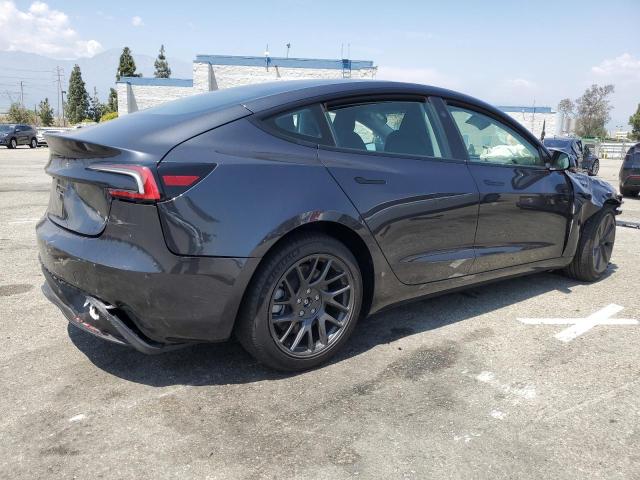 5YJ3E1EA1SF982406 - 2025 TESLA MODEL 3 GRAY photo 3