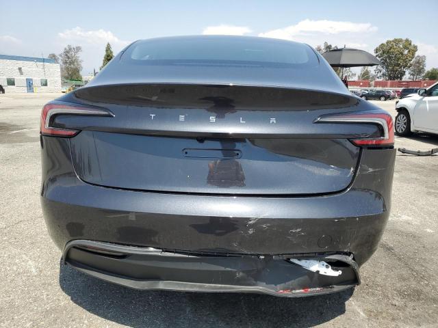 5YJ3E1EA1SF982406 - 2025 TESLA MODEL 3 GRAY photo 6