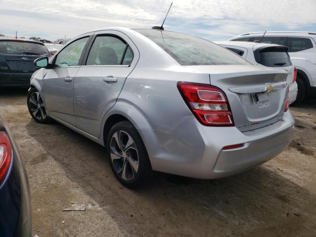 1G1JF5SB4H4121108 - 2017 CHEVROLET SONIC PREMIER SILVER photo 3