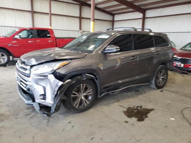 5TDBZRFH8KS720968 - 2019 TOYOTA HIGHLANDER LE GRAY photo 1