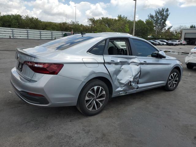 3VW5M7BU5PM046575 - 2023 VOLKSWAGEN JETTA S SILVER photo 3