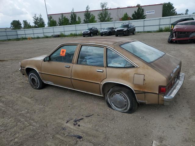 1G1XX68R2FW115228 - 1985 CHEVROLET CITATION II 棕色 照片 2
