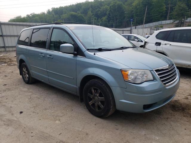 2A8HR54P08R758363 - 2008 CHRYSLER TOWN AND C TOURING BLUE photo 4