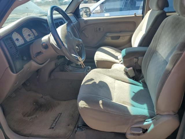 5TEVL52N02Z106714 - 2002 TOYOTA TACOMA XTRACAB GREEN photo 7