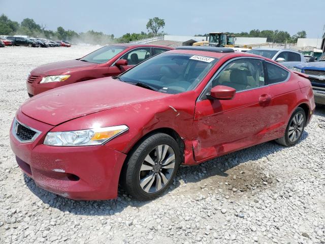 1HGCS12888A004563 - 2008 HONDA ACCORD EXL RED photo 1