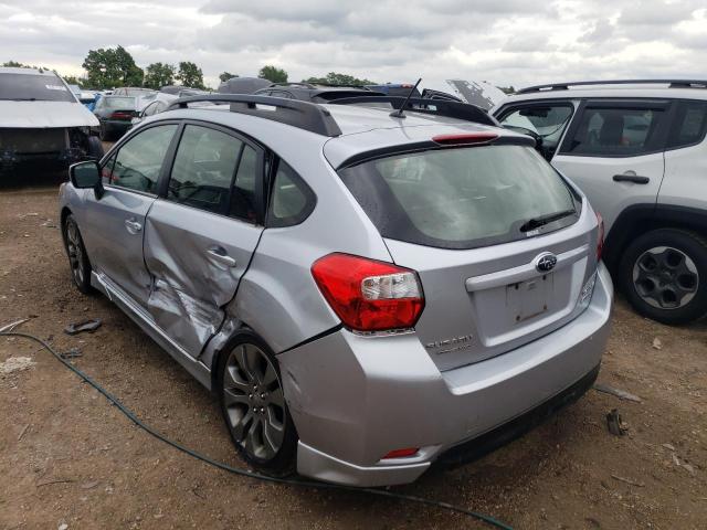 JF1GPAL67D2801217 - 2013 SUBARU IMPREZA SPORT PREMIUM SILVER photo 2