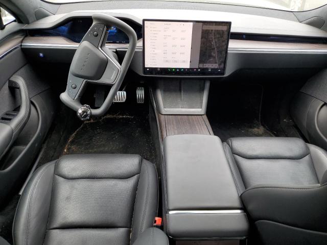 5YJSA1E5XMF430089 - 2021 TESLA MODEL S BLUE photo 8